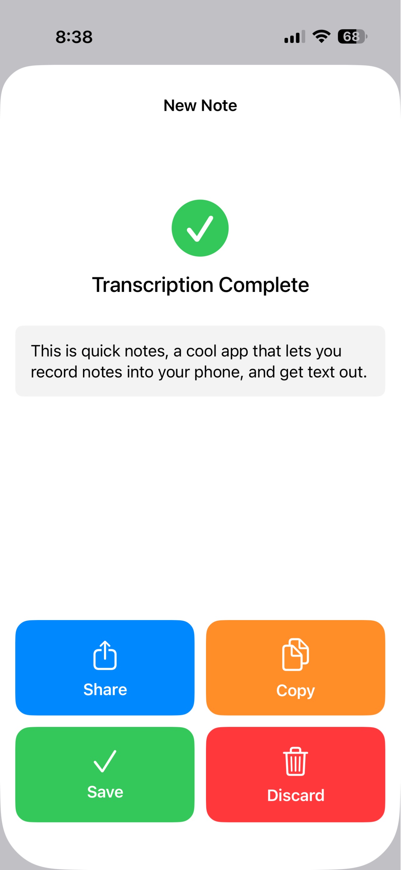 Quick Notes Screenshot 2