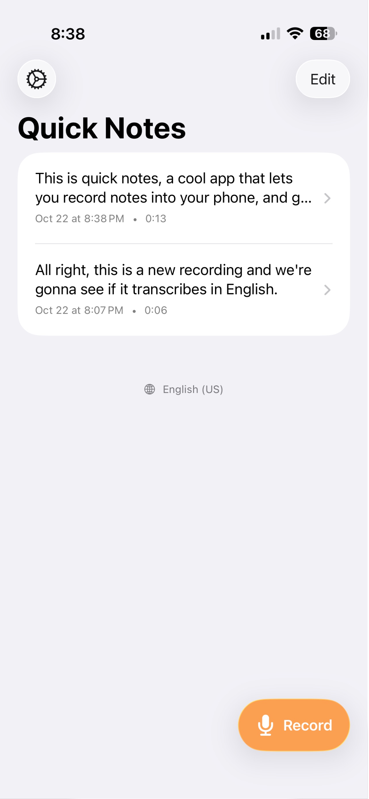 Quick Notes Screenshot 3